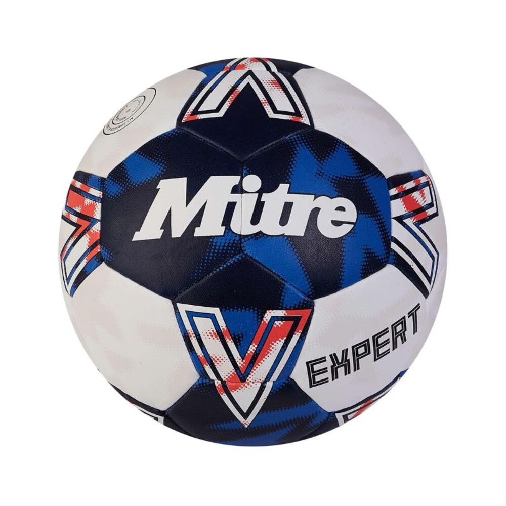 Mitre Expert Handball / White/Blue/Red